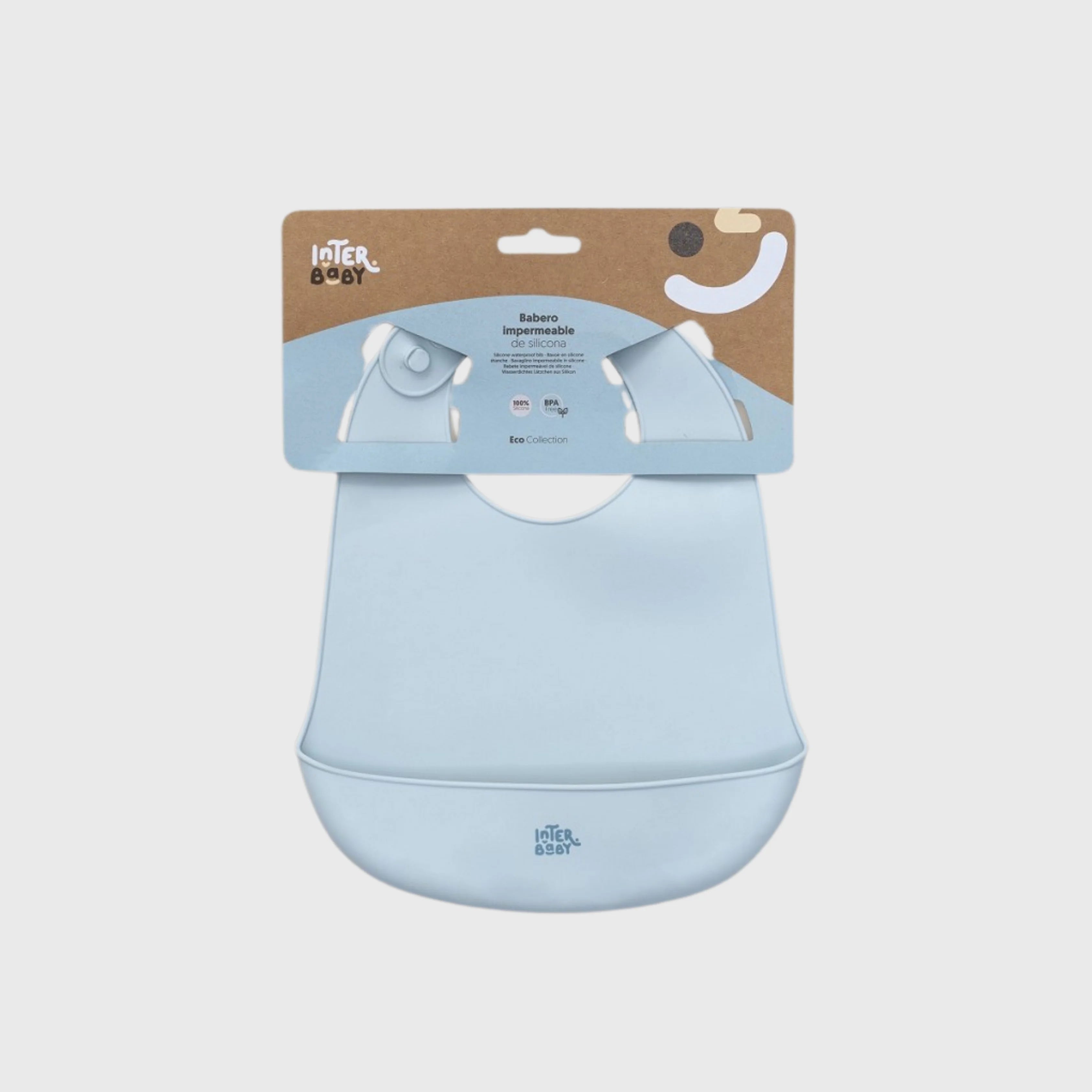 bavoir en silicone - Interbaby