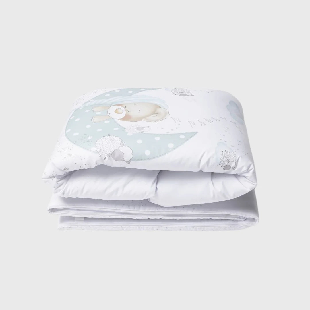 Set 2 Pcs Pour Lit Bébé 60X120 (Couette+ TourDe Lit) Mod Sleeping Bear - Interbaby