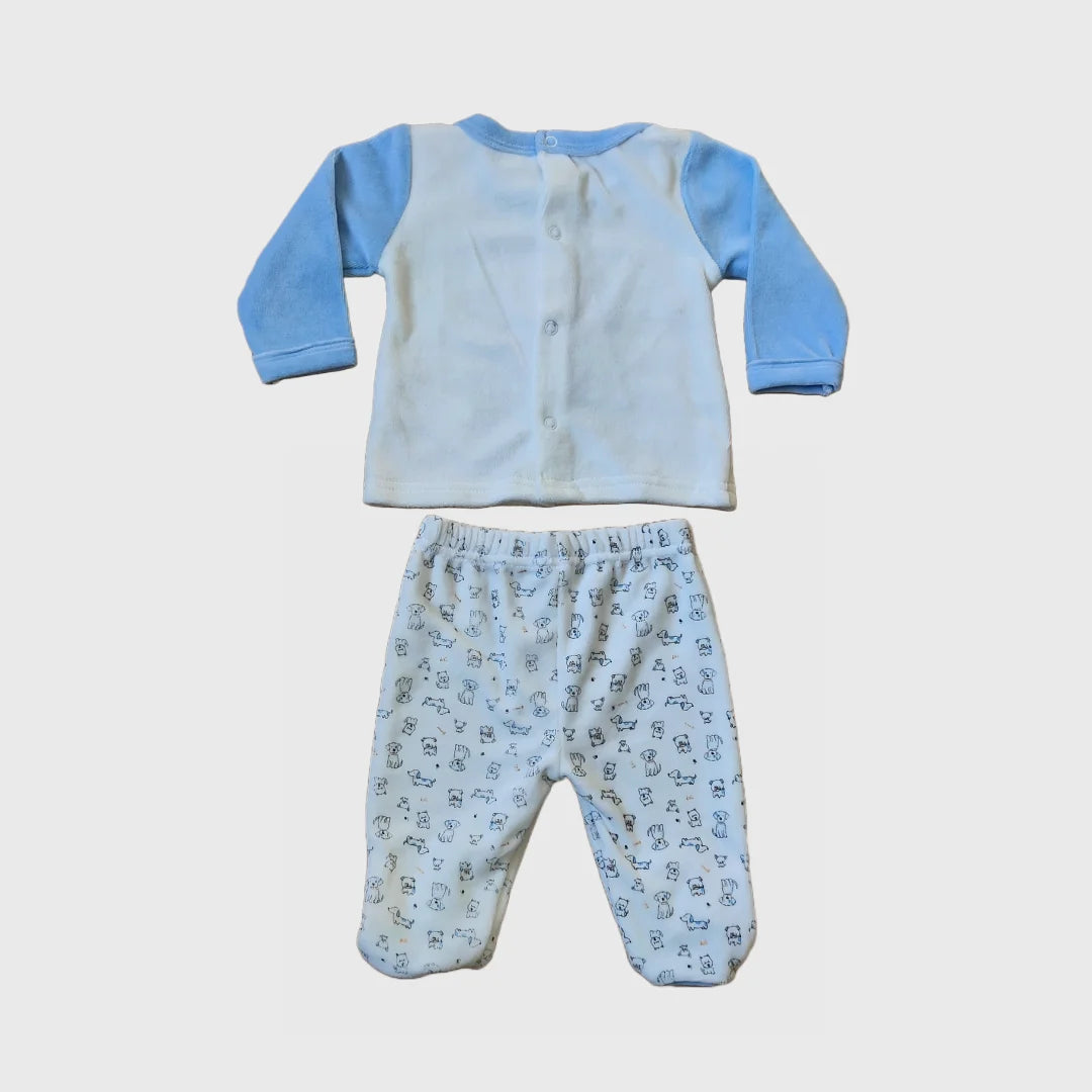 Pyjama d'hiver pour bébé "dog" - Muslher