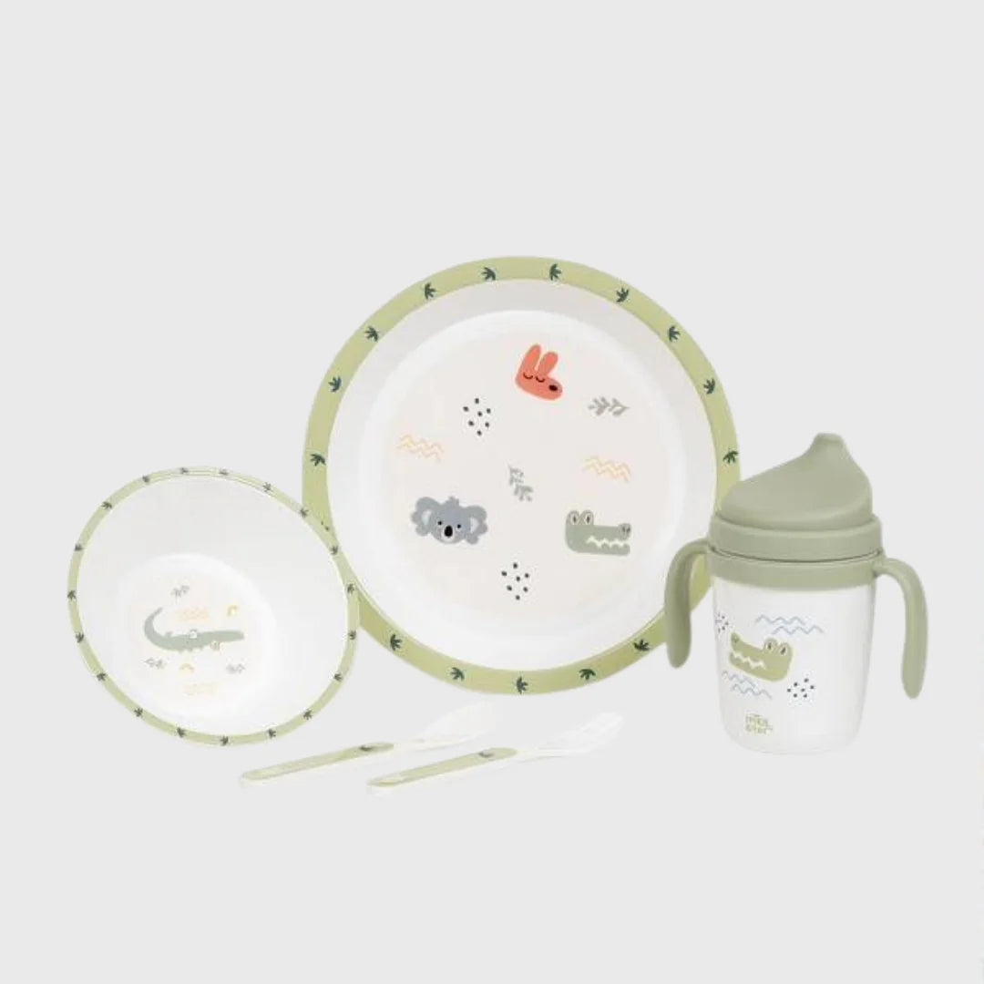 Set Vaisselles 5 Pcs Mod AUSTRALIA - Interbaby