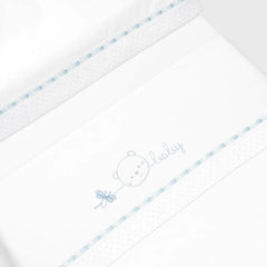 Draps en flanelle visage de bébé ours- Interbaby