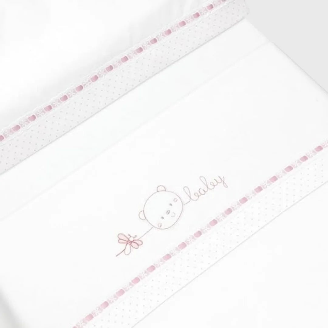 Draps en flanelle visage de bébé ours- Interbaby