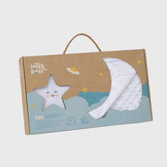 Coffret Cadeau Bébé  Couverture À Bulles Et Lampe - Interbaby