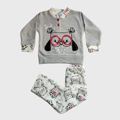 Pyjama d'hiver "sleepy owl"- Muslher