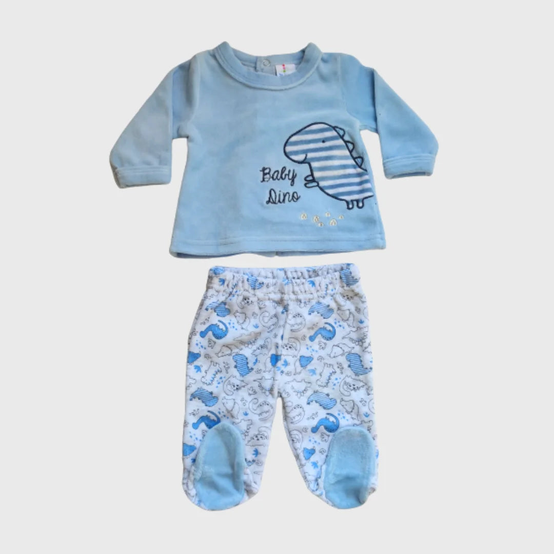 Pyjama d'hiver pour bébé "baby dino" - Muslher