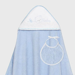 Cape De bain À Capuche Mod visage de bébé ours - Interbaby