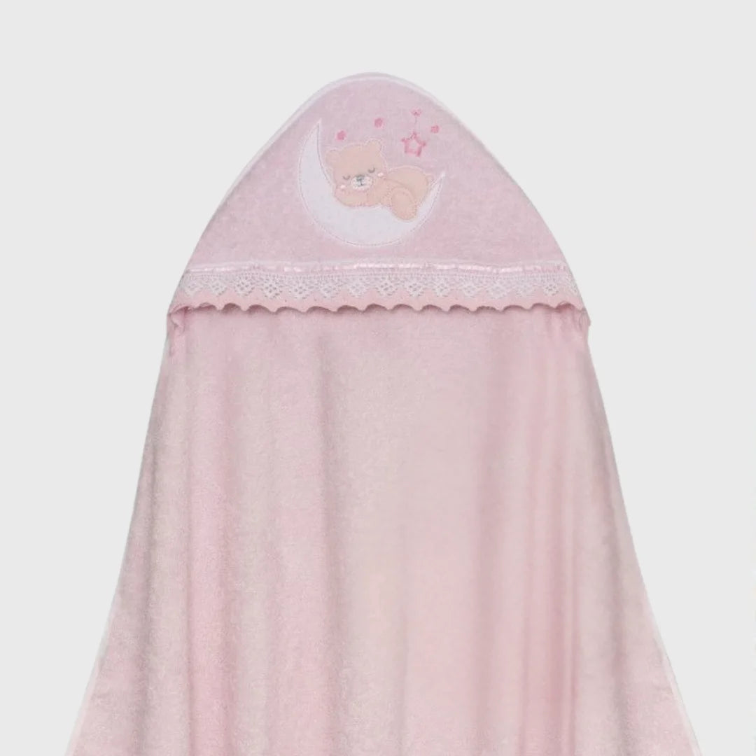 Cape De bain À Capuche Mod ours lune - Interbaby