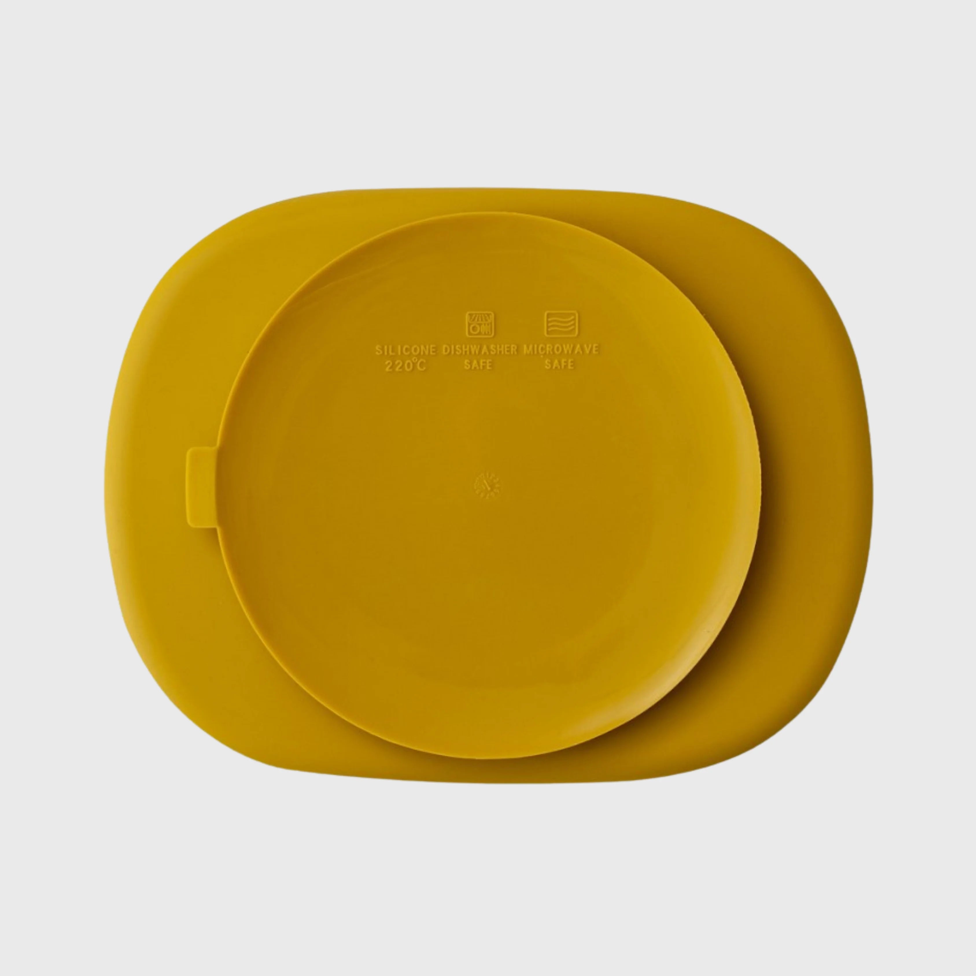 ASSIETTE EN SILICONE AVEC VENTOUSE ET COUVERCLE  - Interbaby