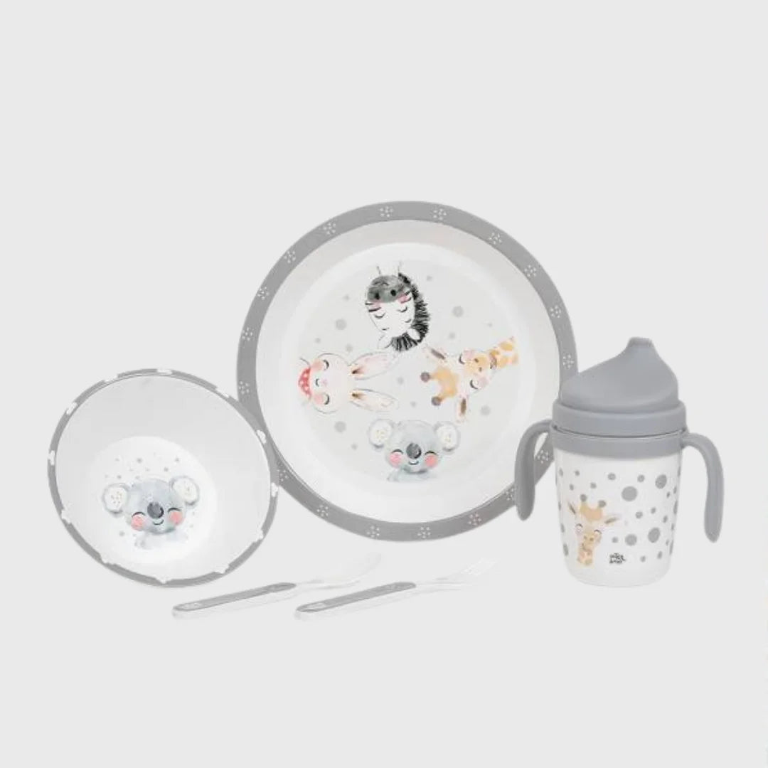 Set Vaisselles 5 Pcs Mod AQUARELLE - Interbaby