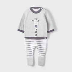 Gris girafe coton 2pieces - mayoral