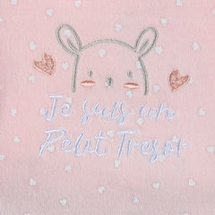 Pyjama d'hiver pour bébé lapin rose - Muslher