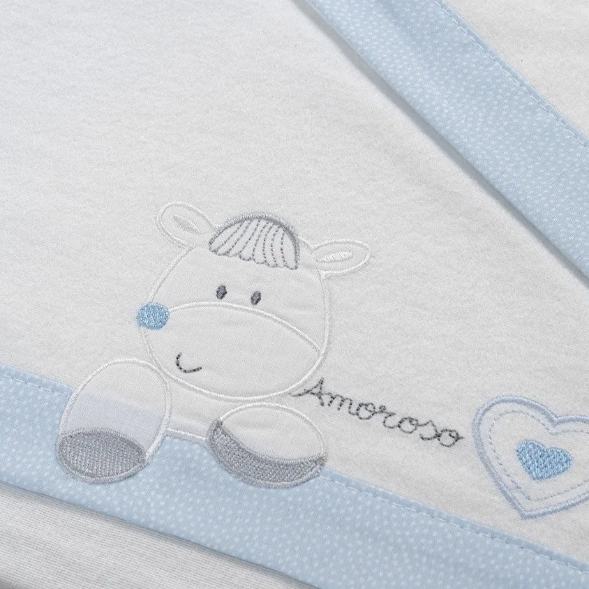 Draps en flanelle Coeur d'amour - Interbaby