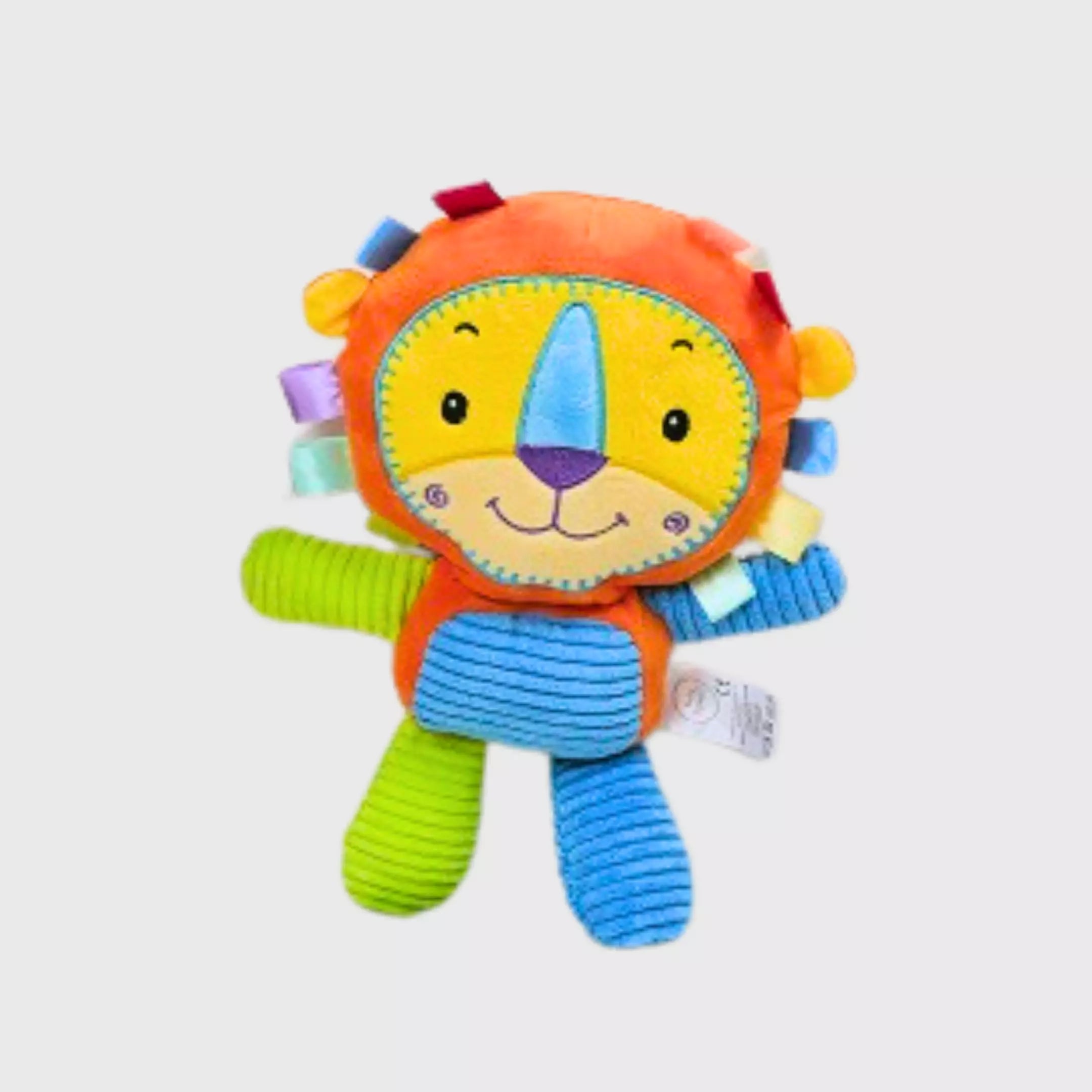 Peluche Hochet Lion pour Bébé - Baby Happy