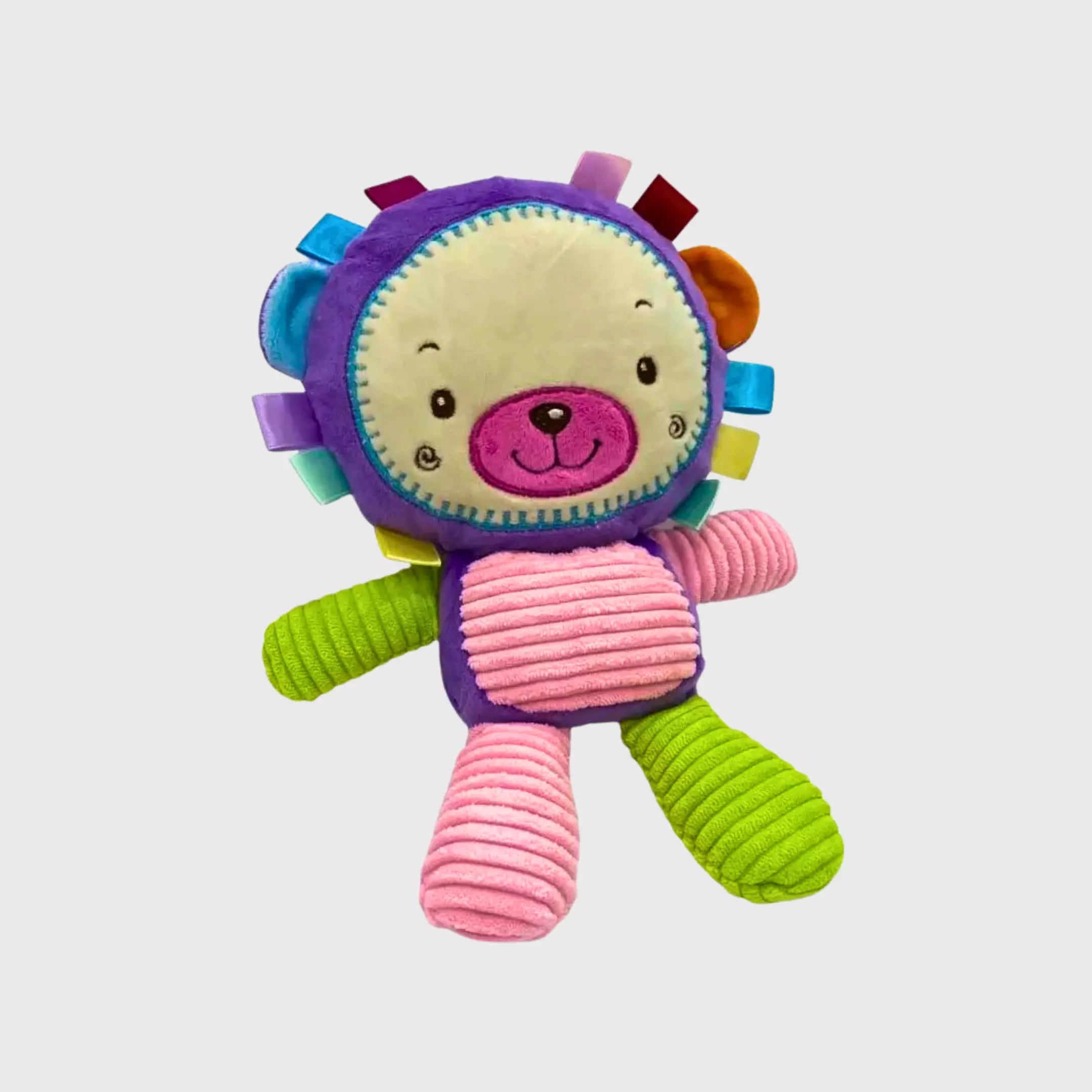 Peluche Hochet Lion pour Bébé - Baby Happy