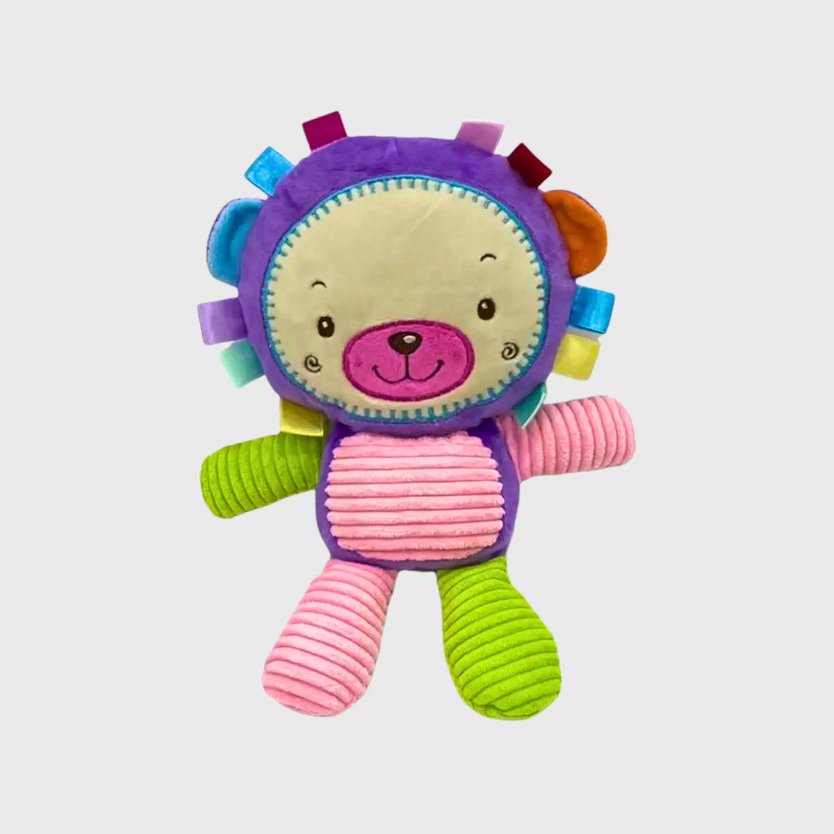 Peluche Hochet Lion pour Bébé - Baby Happy