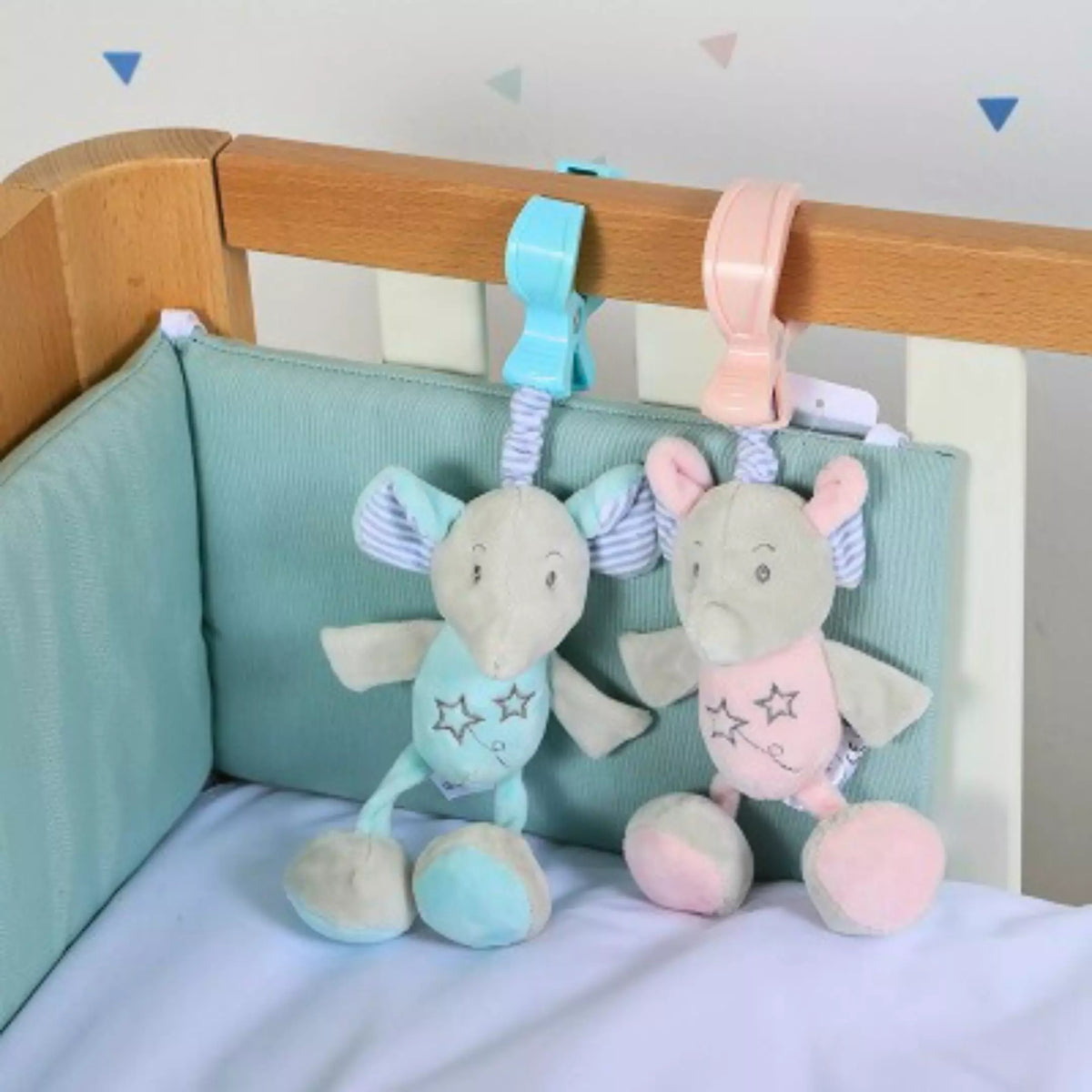 Poupée D'activité Éléphant Pour Bébé - Baby Happy